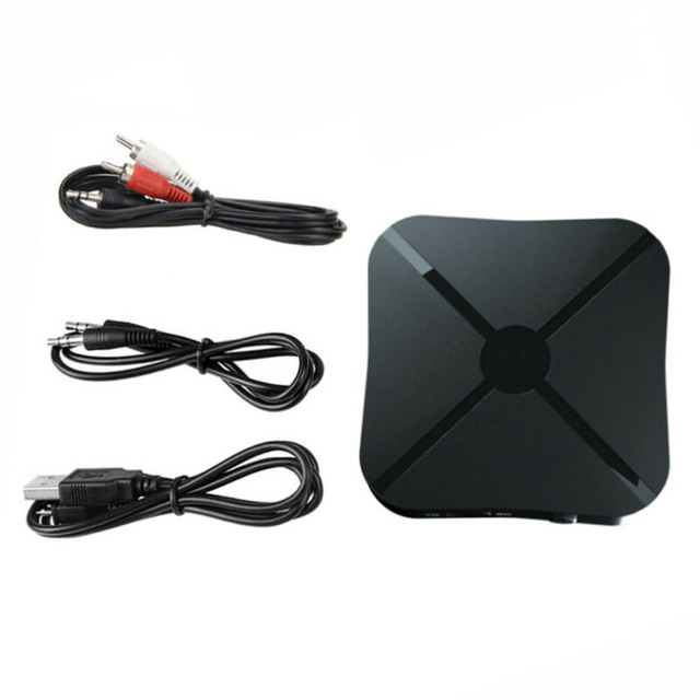 2-in-1 Bluetooth 5.0 Transmitter & Receiver – Wireless TV Stereo Audio Adapter