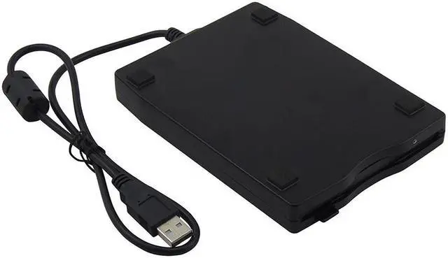 Alt view image 5 of 7 - 3.5" USB 2.0 Data External Floppy Disk Drive Portable 1.44MB USB Drive Plug and Play For Laptop PC Win 7/8/10 Mac Black