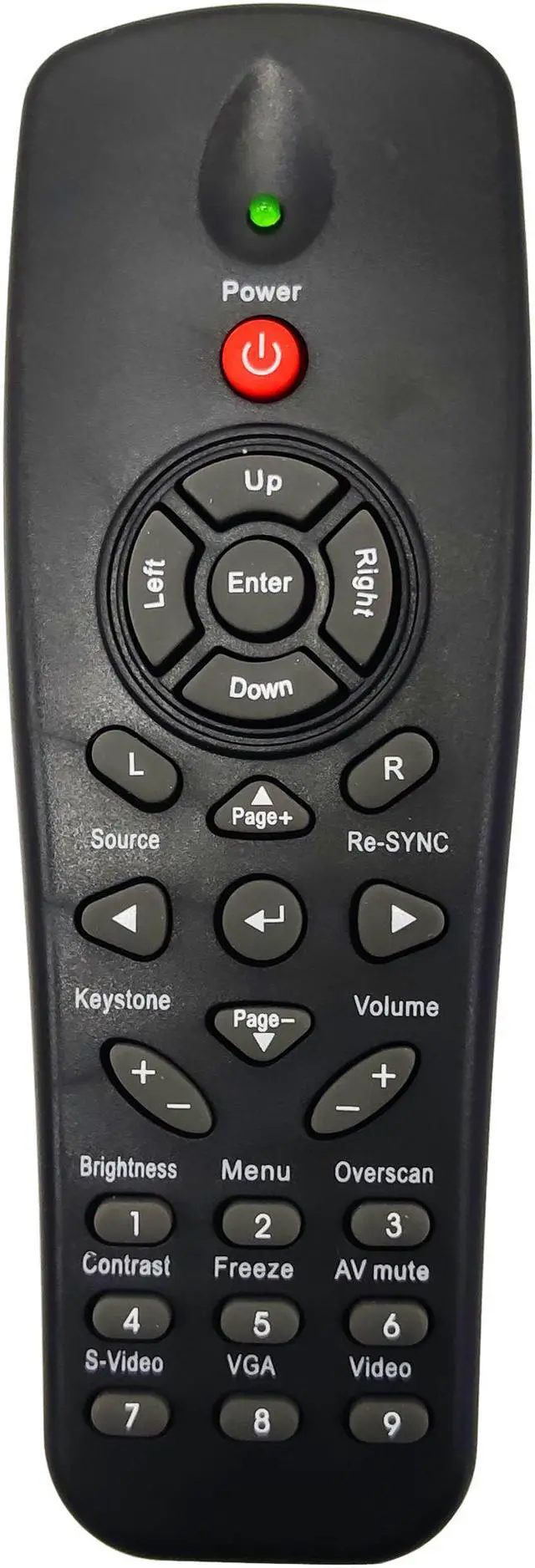 Main image of Leankle Remote Controller BR-3052N for Optoma Projectors DS306, EW533ST, GT700, GT720