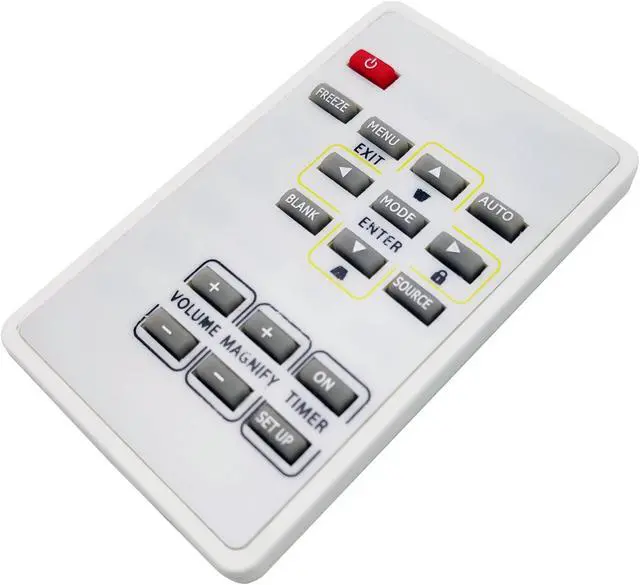 Alt view image 3 of 4 - Leankle Remote Controller HL02961 for Hitachi Projectors CP-DX250, CP-DX300, CP-DX301, CP-DX351