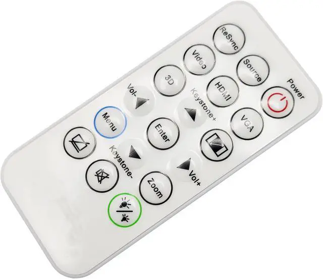 Alt view image 2 of 3 - Leankle Remote Controller IR29033 for InFocus Projectors INA-REMPJ001, IN110v, IN110xa, IN110xv Series, IN112v, IN114v, IN116v, IN112xa, IN114xa, IN116xa, IN112xv, IN114xv, IN116xv, IN119HDxa