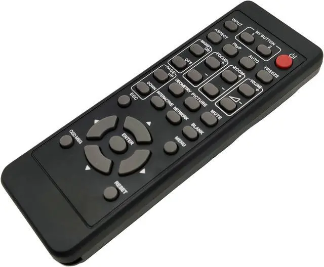 Alt view image 2 of 5 - Leankle Remote Controller HL03037 for Hitachi Projectors CP-EU4501WN, CP-EW3051WN, CP-EW3551WN, CP-EW4051WN, CP-EW5001WN, CP-EX303, CP-EX353, CP-WU5500, CP-WU5505, CP-X5550, LP-AW3001, LP-AW4001