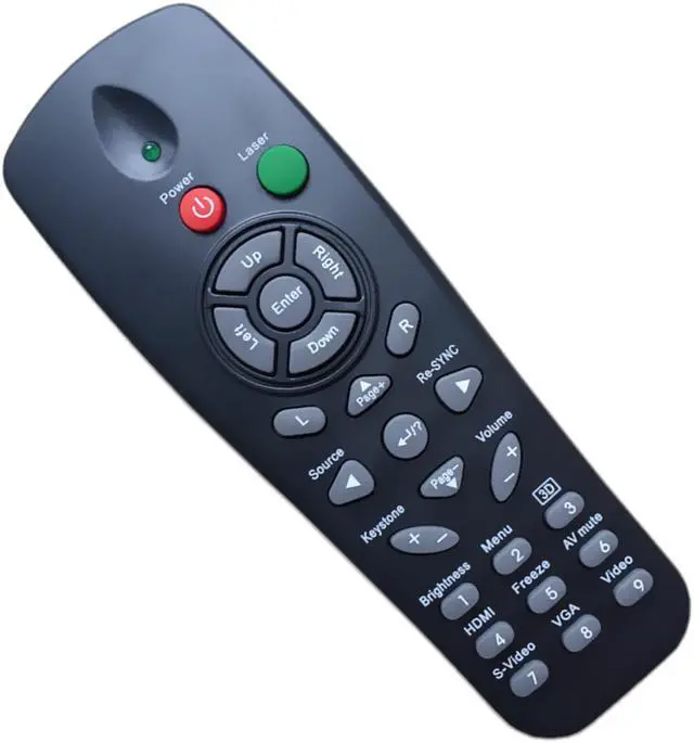 Alt view image 2 of 4 - Leankle Remote Controller for Dukane Projectors ImagePro 8411WI, 8411WIM, 8414XI, 8414XIM