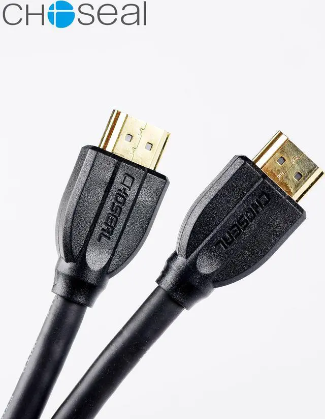 Main image of Choseal 6 ft. HDMI Cable Black 2.0 3D 2K*4K 60Hz  HDMI to HDMI Cable  4:4:4 ARC HDR Male to Male Q8402T2