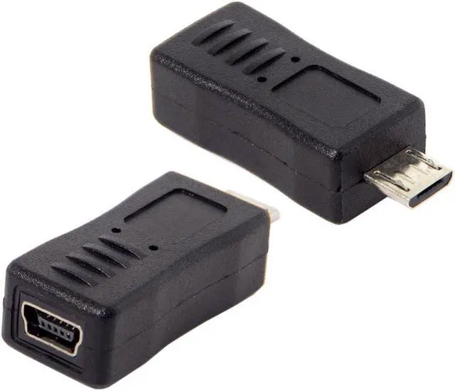 Alt view image 4 of 4 - CYDZ Micro USB 5Pin Male to Mini Female USB Data Charge Adapter for Tablet & Cell Phone