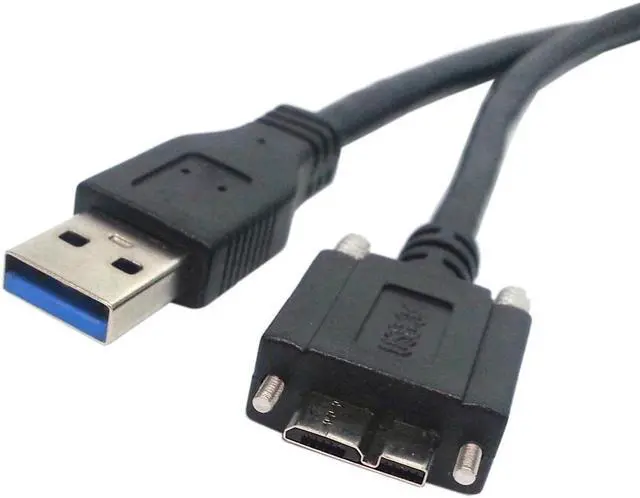 Main image of CYDZ CY USB 3.0 A type Cable Male to Micro USB 3.0 B Male with Mount Panel Screws for Hard Disk Mobile Phone