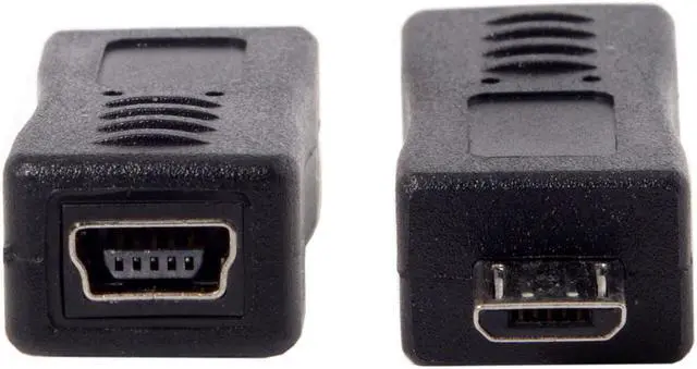Alt view image 2 of 4 - CYDZ Micro USB 5Pin Male to Mini Female USB Data Charge Adapter for Tablet & Cell Phone
