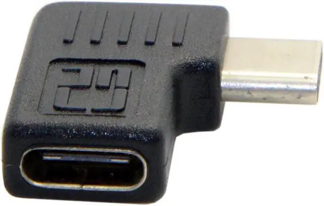 Main image of CYSM 90 Degree Right & Left Angled USB 3.1 Type-C Male to Female Extension Adapter for Samsung Galaxy S8 S8+ Plus Cell Phone