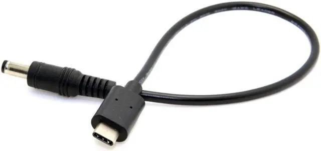 Main image of CYDZ USB 3.1 Type C USB-C to DC 5.5 2.5mm Power Plug Extension Charge Cable for Apple Laptop 20cm