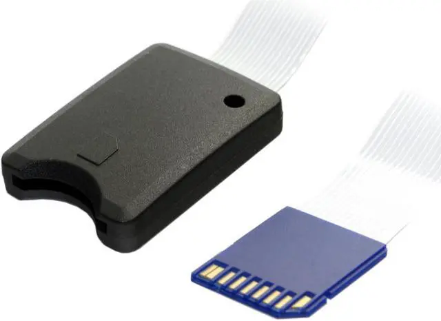 Main image of CYDZ 25cm Standard SD SDHC Memory Card Kit Male to SD Female Extension Soft Flat FPC Cable Extender