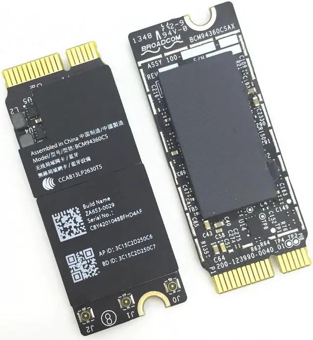 Alt view image 2 of 3 - 653-0029 for Macbook Pro A1502 WiFi 802.11ac Bluetooth 4.0 Card BCM94360CSAX BCM94360CS Fully Tested