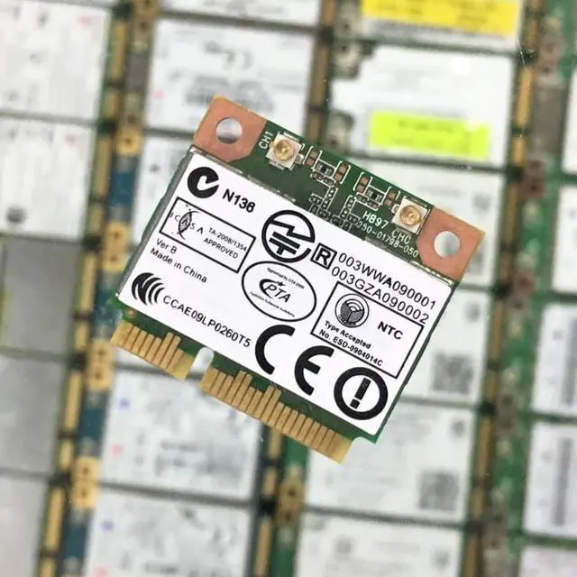 Alt view image 3 of 5 - original Atheros AR9287 AR5B97 802.11 b/g/n 150Mbps Wifi Wireless Half mini Pci-e Card Laptop internal Wi-Fi BGN WLAN Network