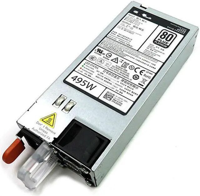 Main image of 495W server PSU 3GHW3 N24MJ D495E-S0 F495E-S0 for R720 R620 Server Power Supply