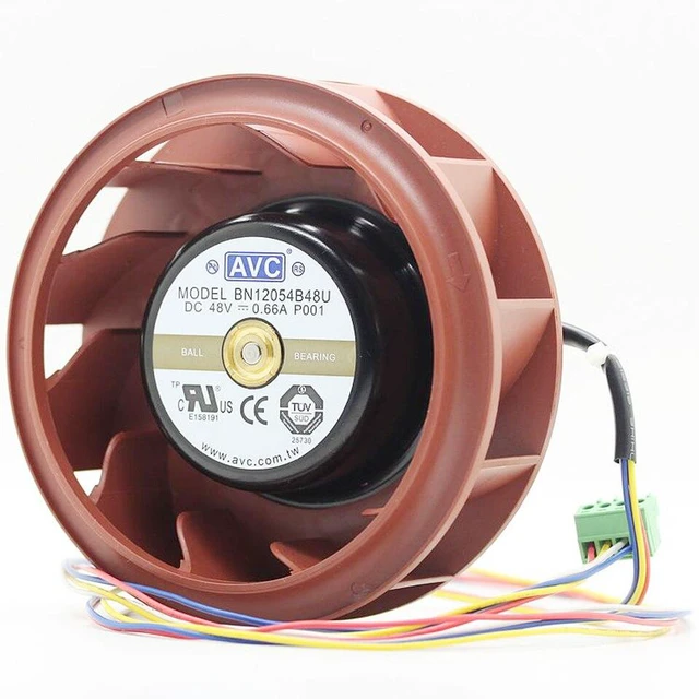 Alt view image 3 of 4 - 1pcs BN12054B48U P001 48V 0.66A DC Centrifugal blower cooling Fan