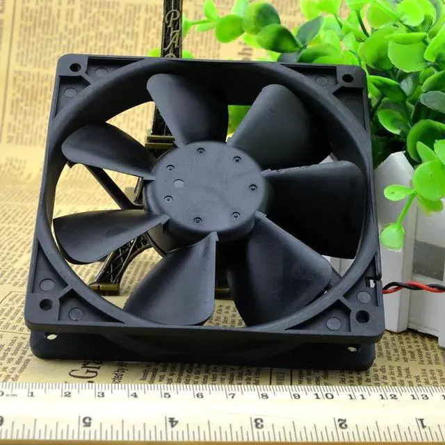 Alt view image 4 of 4 - For Delta Sensflow 12025 double ball cooling fan 12V 0.44A WFC1212B 12cm 2 lines