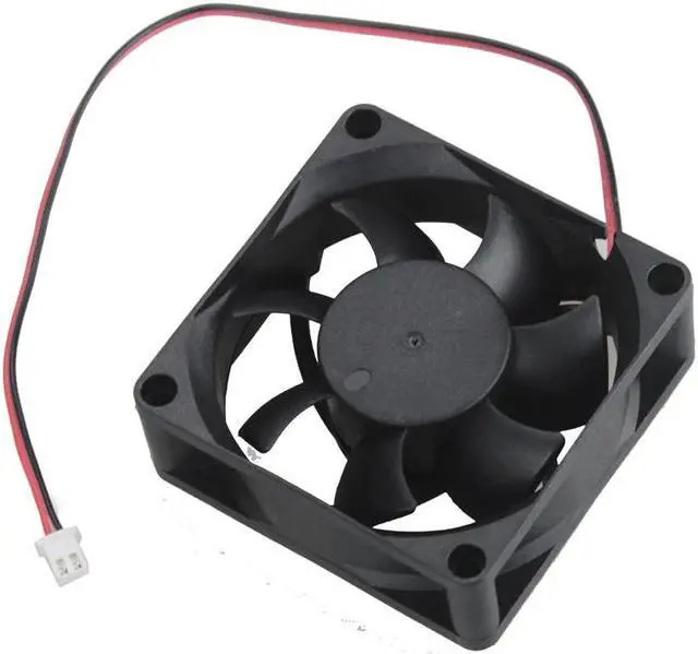 Alt view image 5 of 5 - 2Pcs/Lot  70MM 7CM 7025 DC 12V 24V 2Pin 3 Pin Computer CPU Cooler Cooling Fan 70x70x25mm