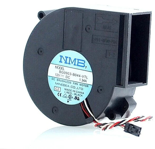 Alt view image 2 of 6 - New NMB fan turbine centrifugal fan 9733 1.34A 12v BG0903-B044-VTL CPU fan 97*97*33mm