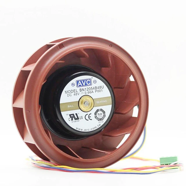 Alt view image 2 of 4 - 1pcs BN12054B48U P001 48V 0.66A DC Centrifugal blower cooling Fan