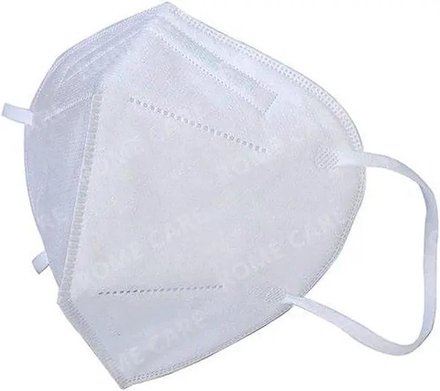 Main image of 100 Pcs KN95 Face Mask Protective Respirator, PM2.5 5-Layer KN95 Mask Face Mask Adult Anti-fog Haze Dustproof Non-Woven Fabrics Mask White