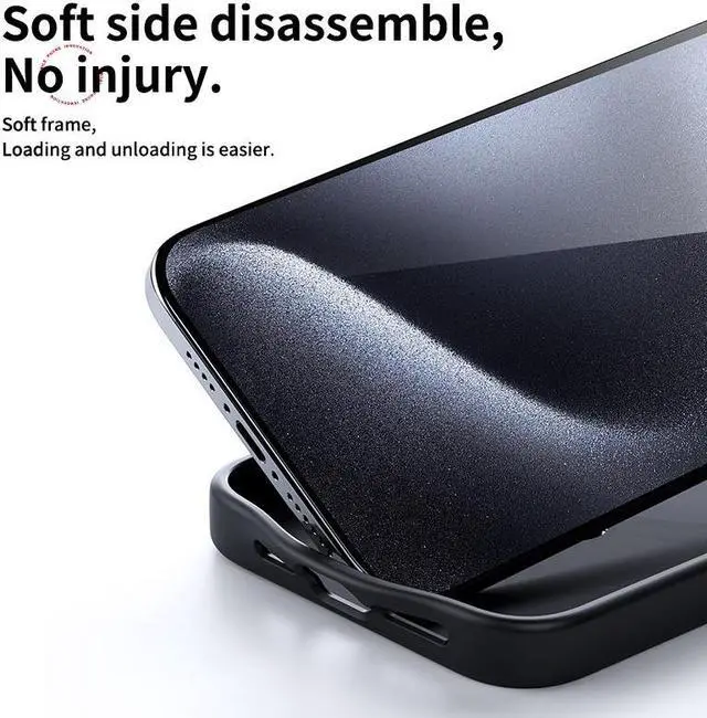 Alt view image 4 of 5 - ROME CARE Case For iPhone 15 Plus Series [360° Multi-Functional Stand]  [Compatible with Magsafe] Military Drop Protection Non-Yellowing Magnetic 15 Series Slim Thin Phone Case for Men Women - Black