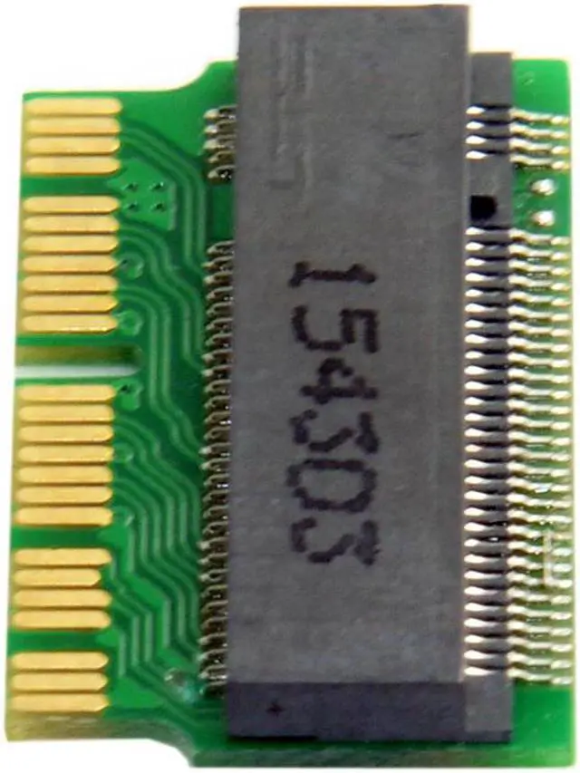 Alt view image 3 of 4 - M.2 M-Key AHCI SSD Convert Card for A1493 A1502 A1465 A1466 to 12+16pin 2014 2015 Macbook