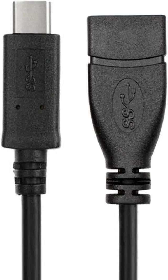 Alt view image 3 of 4 - CYDZ CY USB-C USB 3.0 3.1 Type C Male to A Female OTG Data Cable for Laptop Tablet Mobile Phone White