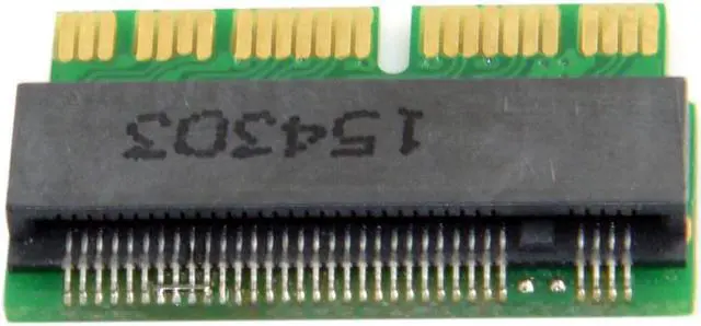 Alt view image 4 of 4 - M.2 M-Key AHCI SSD Convert Card for A1493 A1502 A1465 A1466 to 12+16pin 2014 2015 Macbook