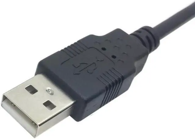 Alt view image 2 of 4 - CYDZ 5pin Mini USB type Male Left Angled 90 degree to USB 2.0 male data charge cable 50cm
