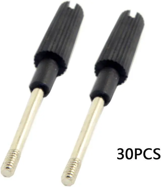 Main image of CYDZ  30pcs Thumb Screws #4-40 UNC 47mm Length Stainless Steel Overmold for Computer Cable