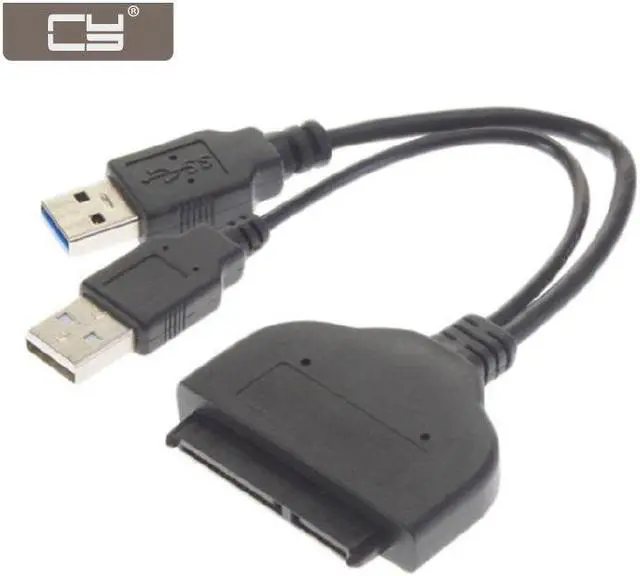 Main image of CYDZ USB 3.0 to SATA 22 Pin 2 5" Hard Disk Driver Adapter with USB 2.0 Power Cable
