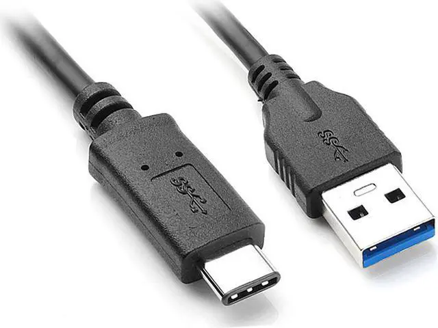 Alt view image 3 of 3 - CYDZ 30cm USB-C USB 3.1 Type C Male to Standard Type A Male Data Cable for Tablet & Phone & Laptop & Hard Disk Drive