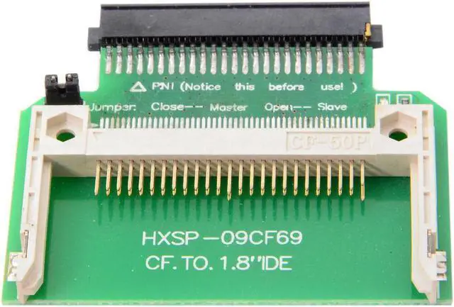 Alt view image 2 of 4 - CYDZ CY CF Compact Flash Merory Card to 50pin 1.8 Inch IDE Hard Drive SSD Converter Adapter for Toshiba