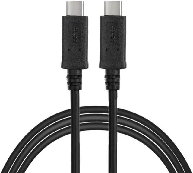 Main image of CYDZ CY White USB-C USB 3.1 Type C Male Connector to C Male Charge Cable for Laptop & Chromebook