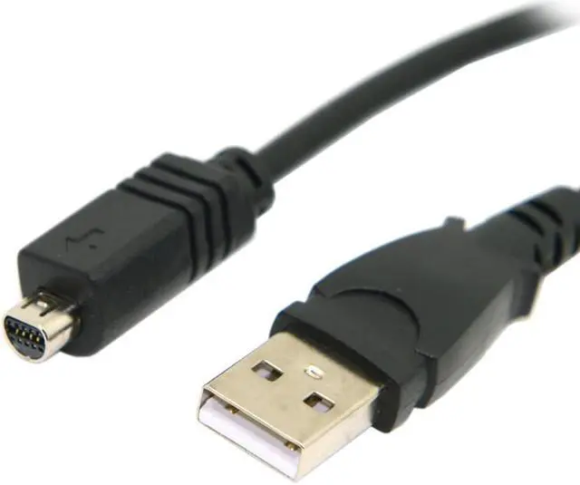 Alt view image 2 of 4 - CYDZ USB to VMC-15FS 10 pin Data Sync Cable for Digital Camcorder Handycam
