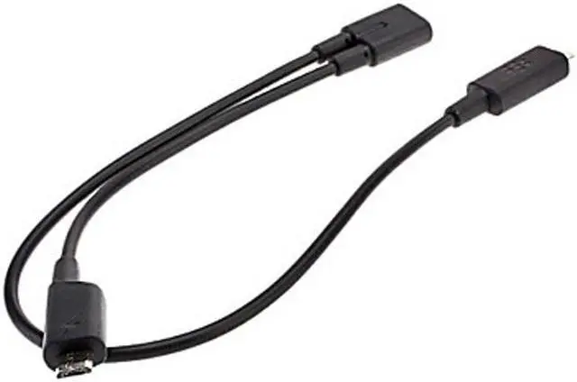 Alt view image 3 of 4 - CYDZ Micro USB Female to 2 Micro USB Male Splitter extension charge cable for Galaxy S5 i9600 S4 I9500 Note2 N7100 S3 I930