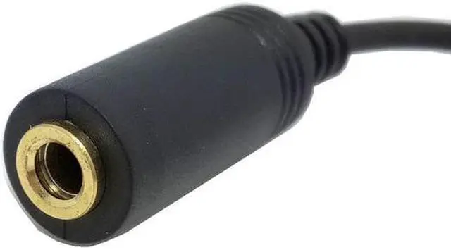 Alt view image 3 of 3 - CYDZ 90 Degree Right Angled 3.5mm 3pole Audio Stereo Male to Female Extension Cable