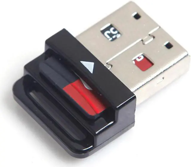 Alt view image 3 of 4 - CYDZ  USB 2.0 to Micro SD T-Flash TF M2 Cell phone & tablet Memory Card Reader Black Mini Size