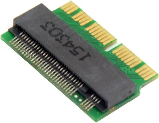 Alt view image 2 of 4 - M.2 M-Key AHCI SSD Convert Card for A1493 A1502 A1465 A1466 to 12+16pin 2014 2015 Macbook