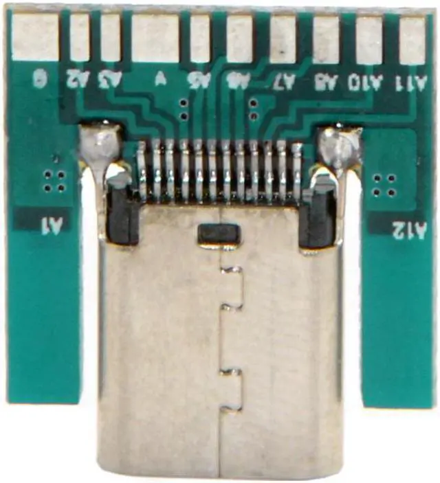 Alt view image 4 of 4 - CYDZ DIY 24pin USB 3.1 Type C Female Socket Connector SMT type with PC Board