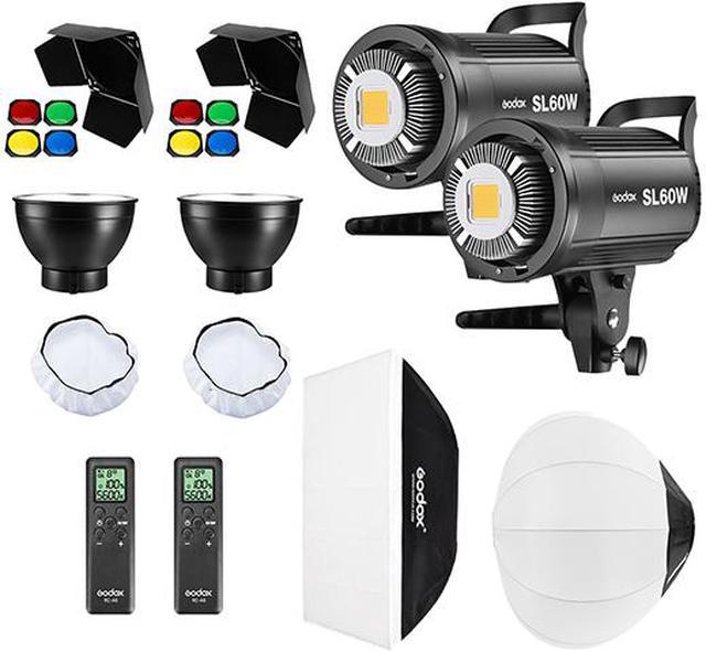 Godox SL-60W LED Video Light, 60WS 5600K White Version Compatible