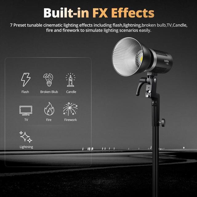 Godox ML60Bi LED Light Kit, Godox ML60 Handheld LED Video Light