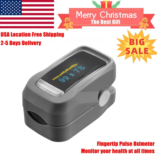 Main image of Anivia Portable Finger Clip Oximeter OLED Infrared Finger Pulse Oximetry Monitor Grey Heart Rate Detector PI Sleep Monitoring