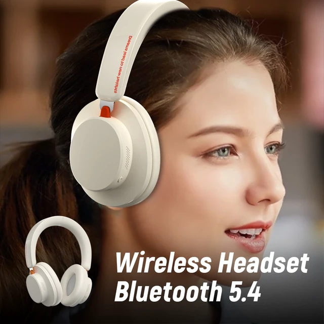Alt view image 5 of 7 - Anivia ANC500 Grey Over Ear Headphones, Bluetooth 5.4 ANC Wireless Headset, 60H Playtime, 0.06s Ultra Low Latency for Gaming, Wired & Wireless Modes