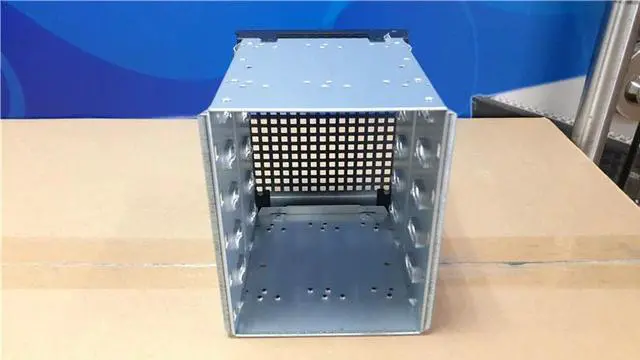 Alt view image 4 of 6 - SATA SAS HDD 5.25" to 3.5" Hard Drive Cage Adapter Tray Caddy Rack Bracket For 3x 5.25" CD-ROM Slot Internal & External PC DIY