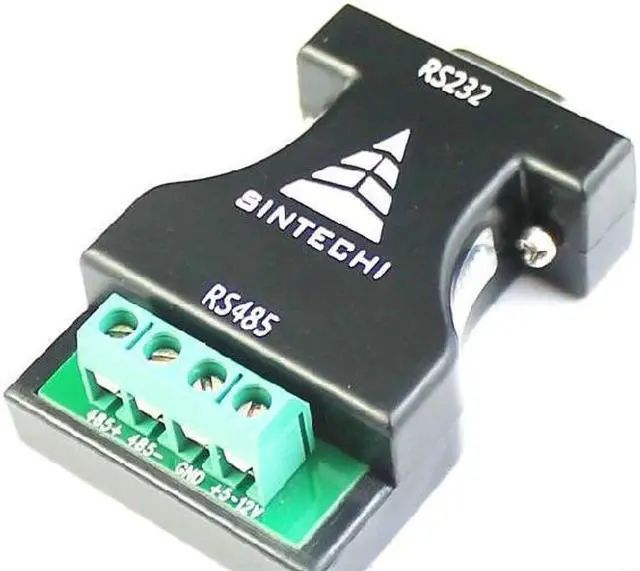 Alt view image 2 of 2 - 10pcs DB9 COM Serial Port 9Pin RS-232 to RS-485 RS232 to RS485 Adapter Passive Converter