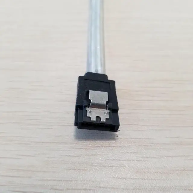 Alt view image 3 of 4 - ATX Mini ITX SATA 90 Degree Right Angled Host Case Mainboard HDD Data Cable Ultrashort Super Soft 10CM