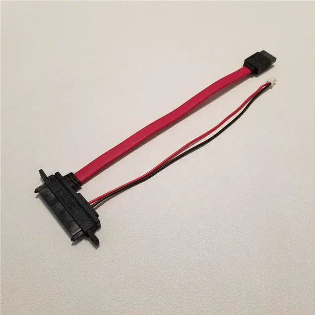 Alt view image 5 of 5 - 22Pin to 7Pin & 2Pin IDE Hard Drive Data Power Cable 7+15Pin Adapter Red 10cm
