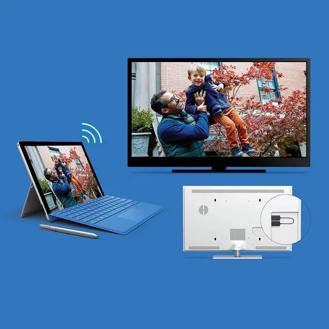 Alt view image 12 of 20 - Microsoft P3Q-00001 Wireless Display Adapter V2