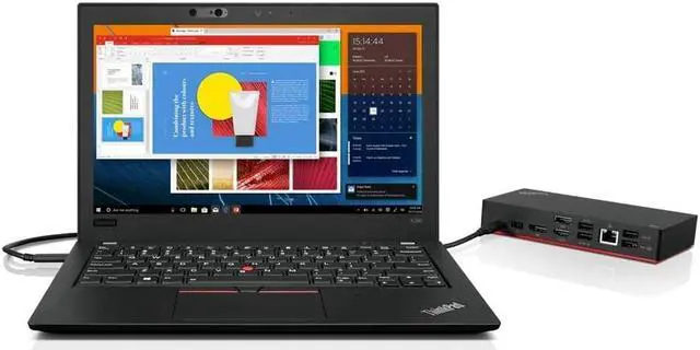 Alt view image 12 of 12 - Lenovo ThinkPad USB-C Dock Gen 2 (40AS0090US)