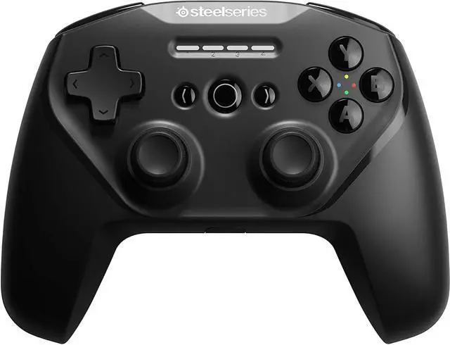 Alt view image 2 of 7 - SteelSeries 69075 Stratus Duo Wireless Gaming Controller for Windows - Android - Mac - iOS - Apple TV - 2.4 GHZ - Bluetooth v4.1 - Black